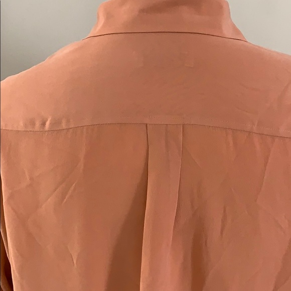 Equipment Lace Up Knox Blouse. - Picture 5 of 8